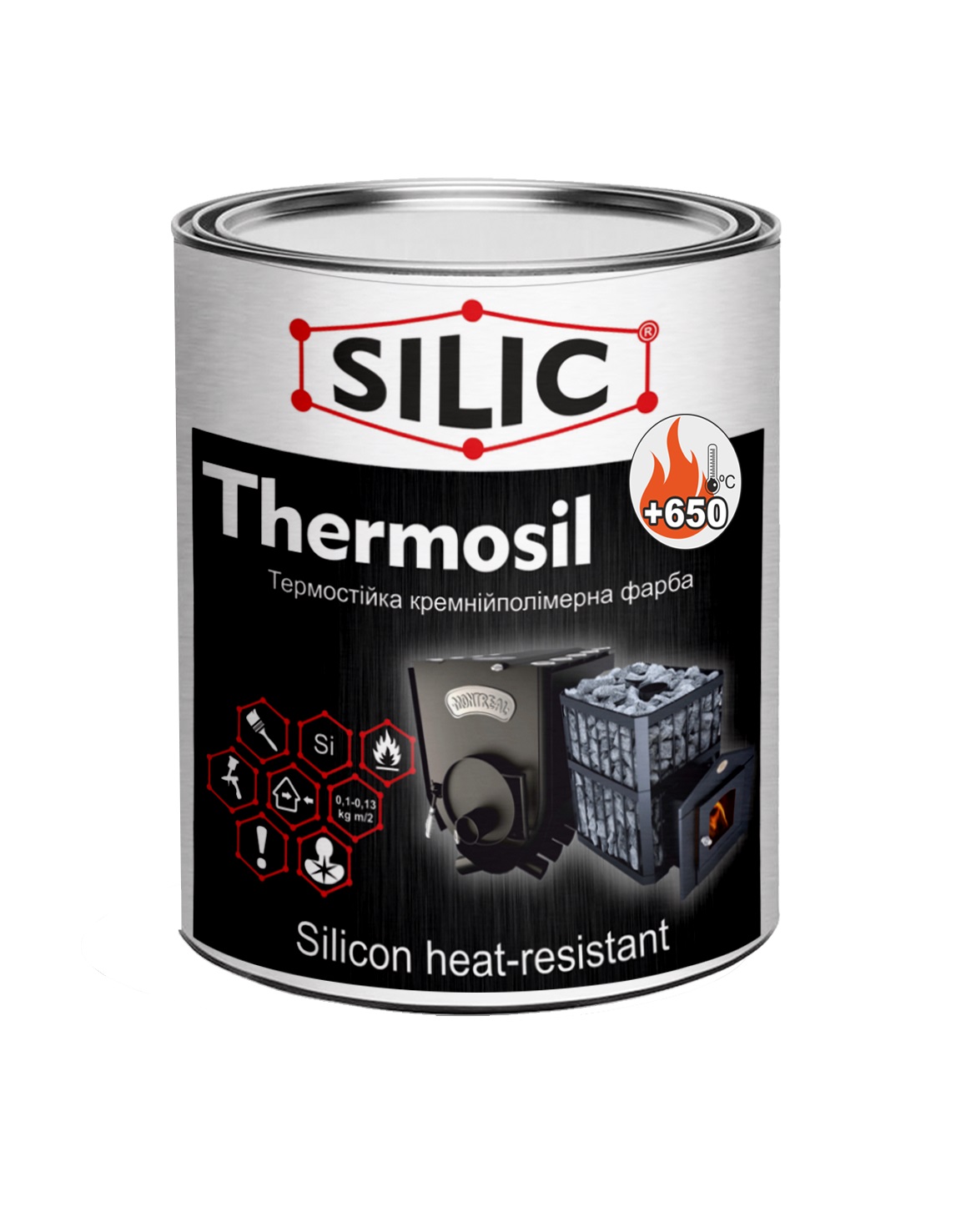 Термостійка фарба Thermosil-650